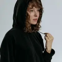 Худи унисекс Prima Vista, черное, размер L