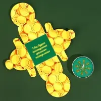 Свеча чайная &laquo;Новогодняя&raquo;, d = 4 см, МИКС