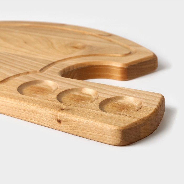 Доска разделочная для подачи и сервировки Adelica «Топор», 30×21×1,8 см, массив береза Доска разделочная для подачи и сервировки Adelica «Топор», 30×21×1,8 см, массив береза