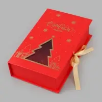 Коробка подарочная‒книга новогодняя &laquo;С новым годом&raquo;, 20&times;12.5&times;5 см