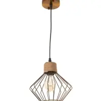 Светильник &laquo;Чертеж&raquo; 1&times;40 Вт Е27 медь 20&times;20&times;20 см