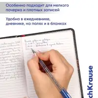 Ручка шариковая Erich Krause. ULTRA-10, синий стержень, игольчатый узел 0.7 мм