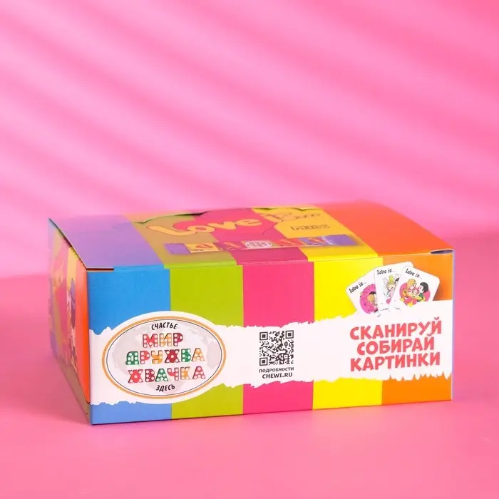 Жевательная резинка Love is мини, ассорти, 21 г Жевательная резинка Love is мини, ассорти, 21 г