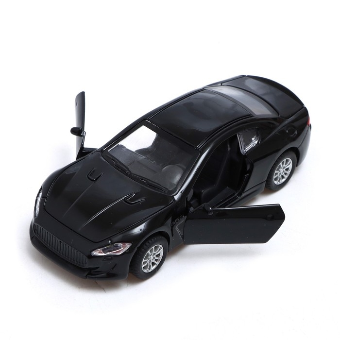 Машина металлическая «Купе», инерция, свет и звук, 1:32, открываются двери, цвет чёрный Машина металлическая «Купе», инерция, свет и звук, 1:32, открываются двери, цвет чёрный