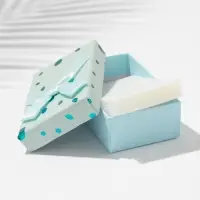 Коробочка подарочная под набор «Драже», 5×8 (размер полезной части 4.5×7.5 см), МИКС, вставка белая