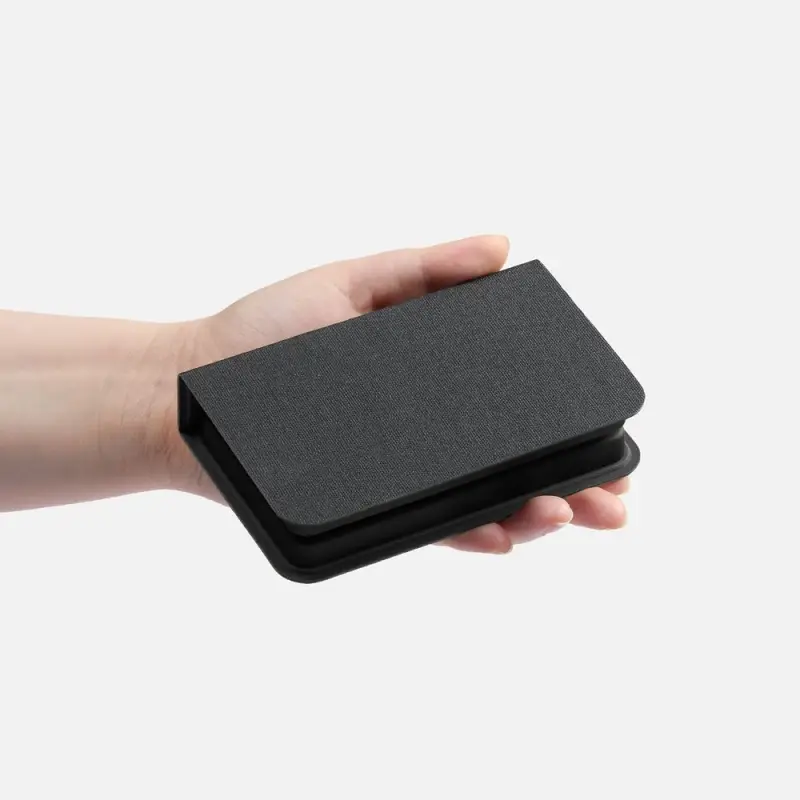 Внешний аккумулятор с беспроводной зарядкой reCover, черный Внешний аккумулятор с беспроводной зарядкой reCover, черный