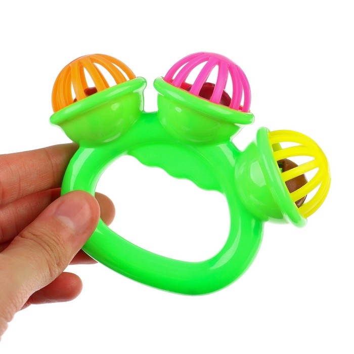 Погремушка «Детство», цвет МИКС, Крошка Я Погремушка «Детство», цвет МИКС, Крошка Я