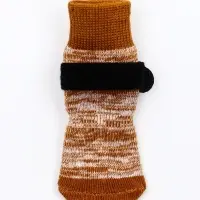 Носки нескользящие "Лапки" , M (6,5* 15 см), набор 4 шт, бежевые Носки нескользящие "Лапки" , M (6,5* 15 см), набор 4 шт, бежевые