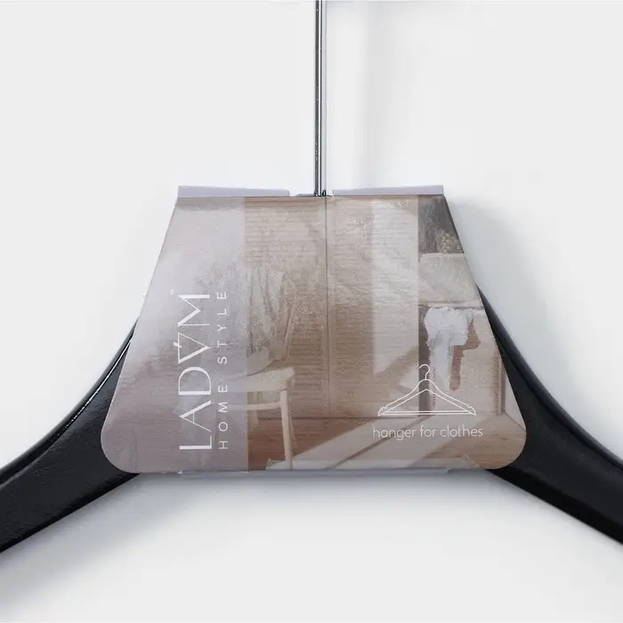 Плечики - вешалка с перекладиной LaDо́m Bois, антивандальные, деревянные, сорт А, 44.5&times;1.2&times;21.5 см