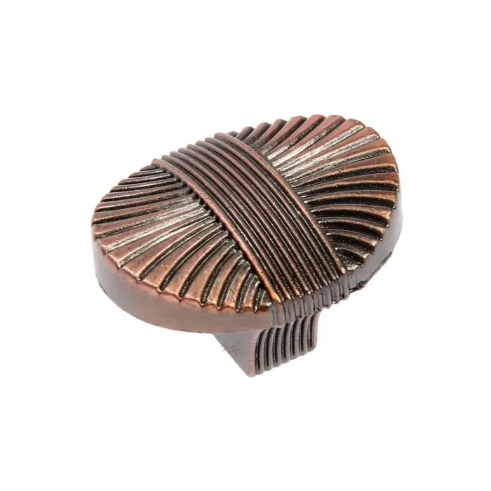 Ручка-кнопка CAPPIO, цинк, d=35 мм, цвет медь