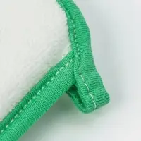 Мочалка детская для купания Доляна &laquo;Лягушонок&raquo;, 12&times;8 см, зелёная