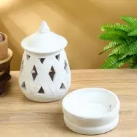 Подсвечник терракота &laquo;Фонарь&raquo;, 16&times;16&times;28 см