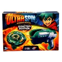 WOOW TOYS Волчок с запуском ULTRASPIN, бластер + волчок
