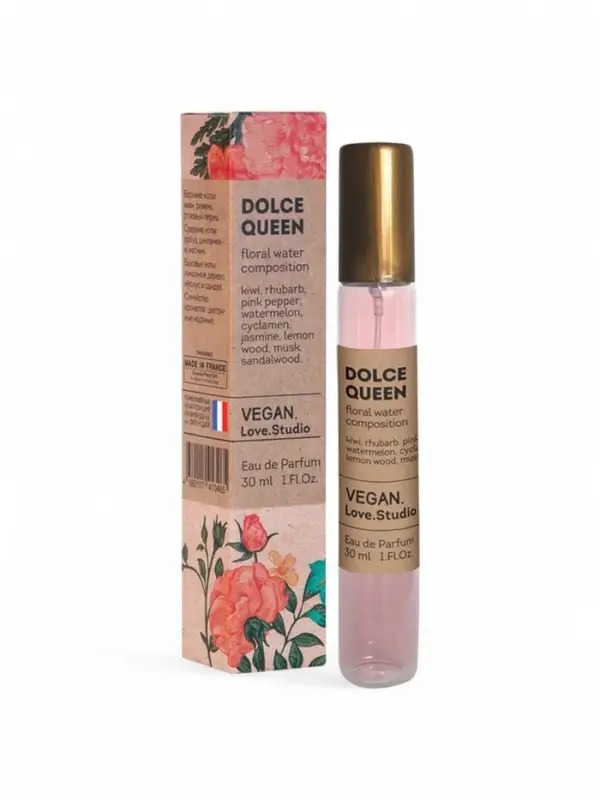 Парфюмерная вода женская Vegan Love Studio Dolce Queen, 30 мл Парфюмерная вода женская Vegan Love Studio Dolce Queen, 30 мл
