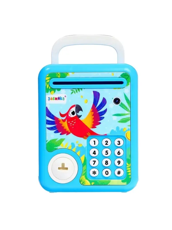 Музыкальная игрушка ZABIAKA &laquo;Супер сейф&raquo;, голубой