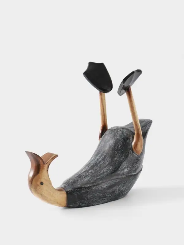 Подставка под бутылку &laquo;Уточка&raquo;, 33&times;14&times;30 см, дерево