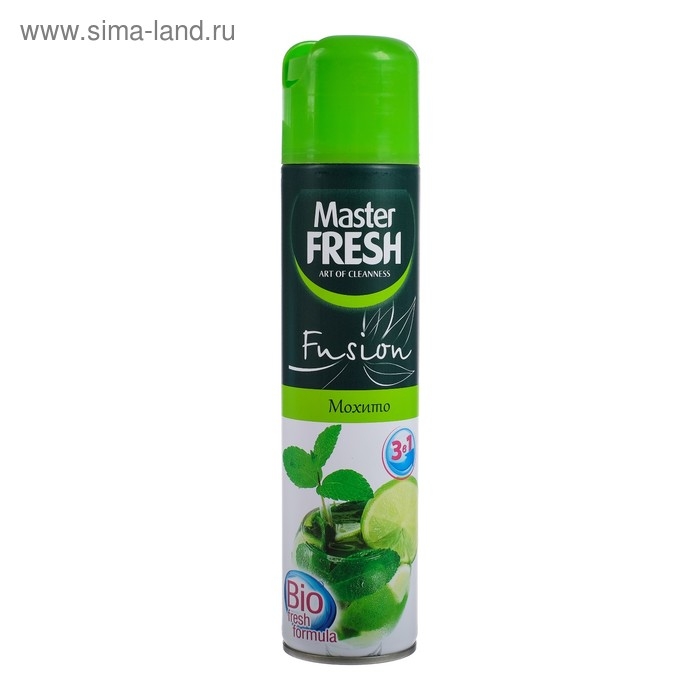Мастер Фреш FA-431освежитель воздуха Мохито 300 мл (С)(24 в кор) Мастер Фреш FA-431освежитель воздуха Мохито 300 мл (С)(24 в кор)