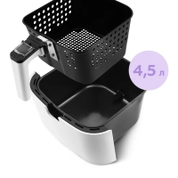 Аэрогриль электрический с поддоном КТ-2217 - 4.5 л - 1500 Вт Аэрогриль электрический с поддоном КТ-2217 - 4.5 л - 1500 Вт