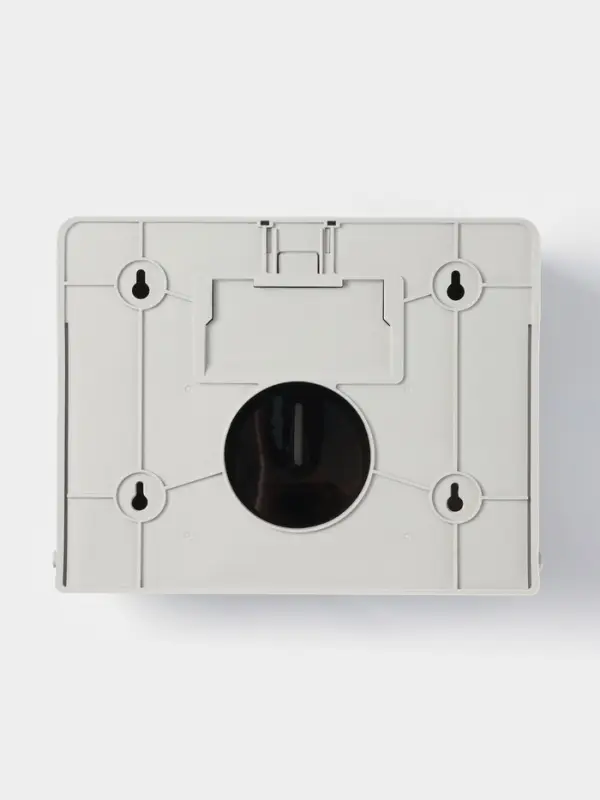 Диспенсер для бумажных полотенец в листах, пластиковый, чёрный