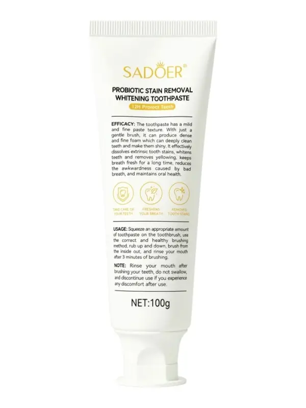 Зубная паста с пробиотиками, 100 г