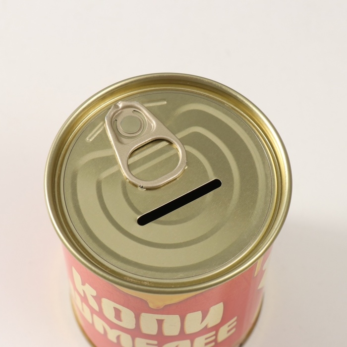 Копилка-банка металл Копилка-банка металл "Копи шмелее"