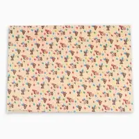 Бумага упаковочная &laquo;Зверята с шарами&raquo;, глянец, 100&times;70 см