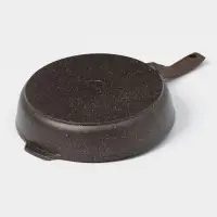 Сковорода KUKMARA &laquo;Мраморная&raquo;, d=28 см, пластиковая ручка, антипригарное покрытие, литой алюминий, коричневая