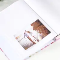 Фотоальбом на 200 фото 13х18 см "Воздушные сердца" в коробке 5,5х23,5х29,5 см