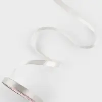 Лента атласная, 10 мм, 23±1 м, светло-серая №179