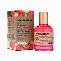 Парфюмерная вода женская Vegan Love Studio Strawberry, 50 мл (аромат земляники)
