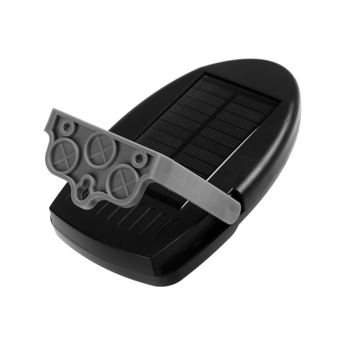 Садовый светильник на солнечной батарее с датчиком движения, накладной, 9.5 × 13 × 5 см, 49 LED, свечение белое Садовый светильник на солнечной батарее с датчиком движения, накладной, 9.5 × 13 × 5 см, 49 LED, свечение белое