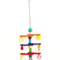 Игрушка для птиц "Перекладина" микс цветов Игрушка для птиц "Перекладина" микс цветов
