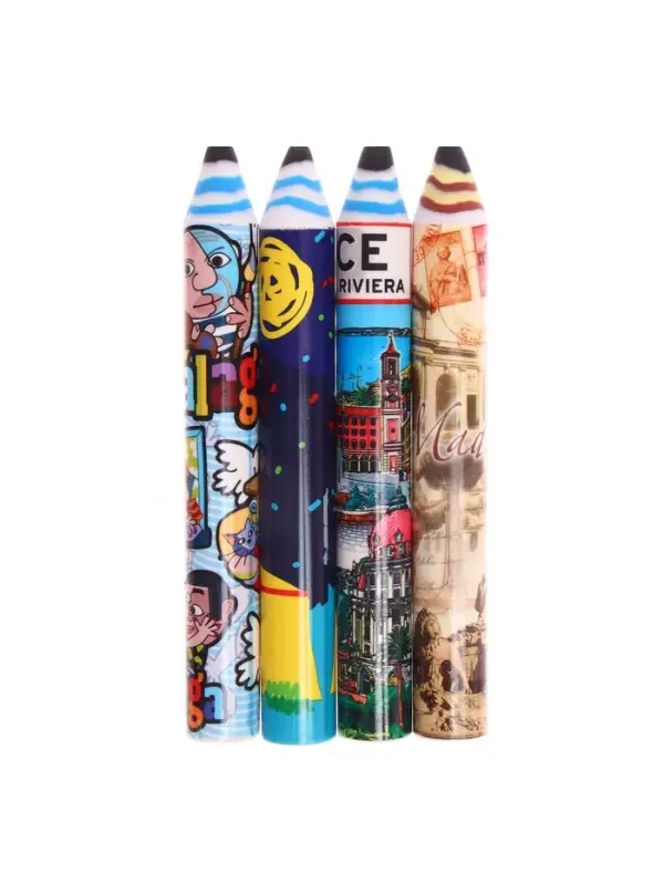 Ластик фигурный &laquo;Карандаш&raquo;, 140&times;18 мм, МИКС