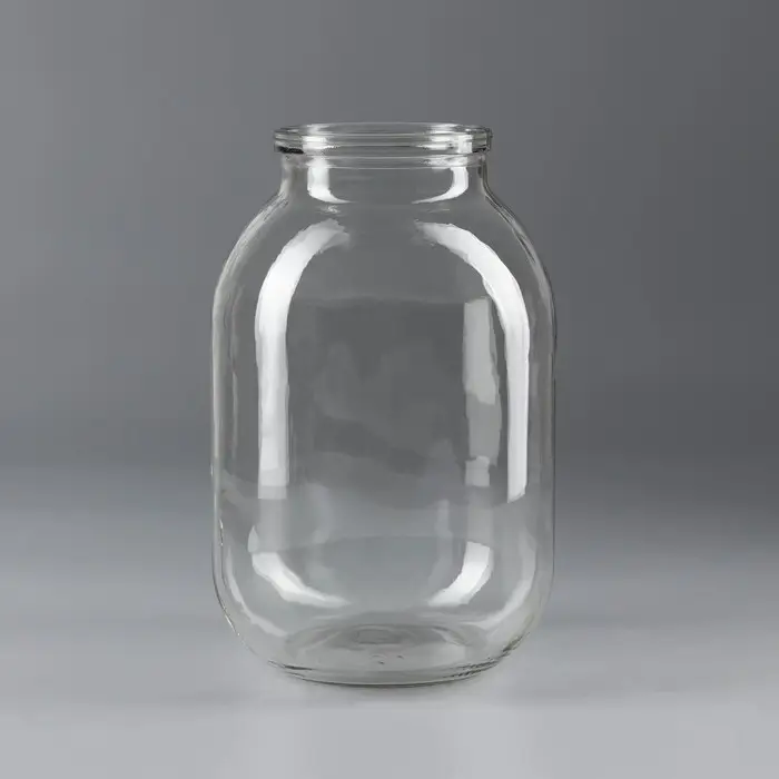 Банка стеклянная для консервирования, СКО-82 мм, 2 л Банка стеклянная для консервирования, СКО-82 мм, 2 л