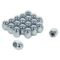 Гайка колесная M12x1,25x28, конус, ключ 21, закрытая, хром для а/м Nissan/KIA