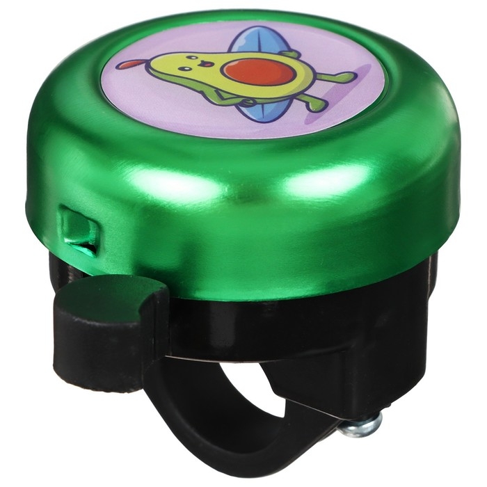 Звонок велосипедный GRAFFITI «Спортивное авокадо»