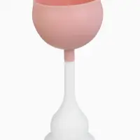 Прорезыватель силиконовый для зубов с погремушкой 3 в 1 M&B «Зайка», розовый