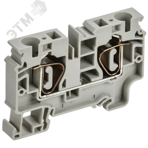 ARMAFIX Клемма пружинная CX10 10мм2 проходная серая IEK