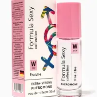 Туалетная вода женская с феромонами Formula Sexy collection Fraiche W117, 30 мл