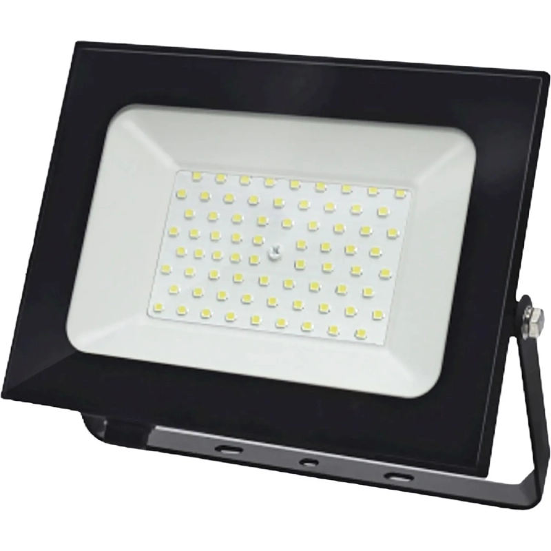 Прожектор светодиодный СДО-7 100Вт 230В 6500К IP65 черный IN HOME