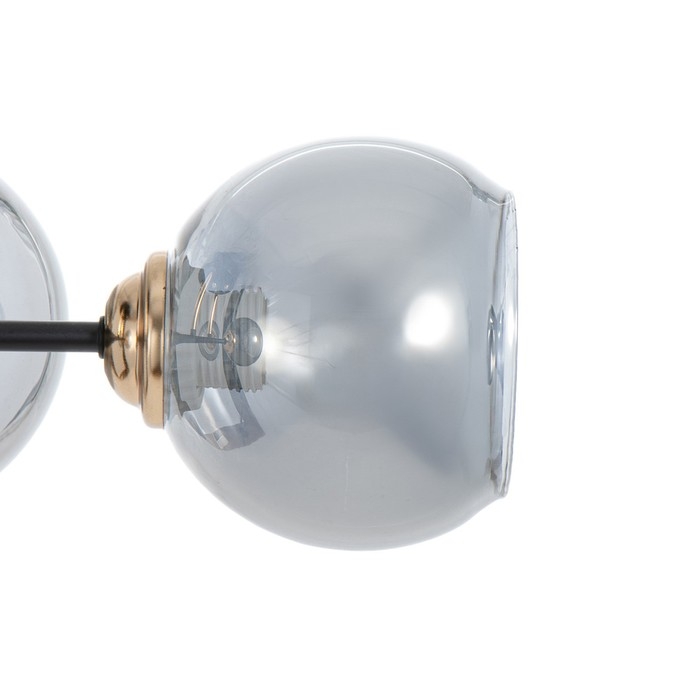 Люстра Люстра "Брианна" 4хЕ27 40Вт чёрно-золотой 56х40х27 см BayerLux