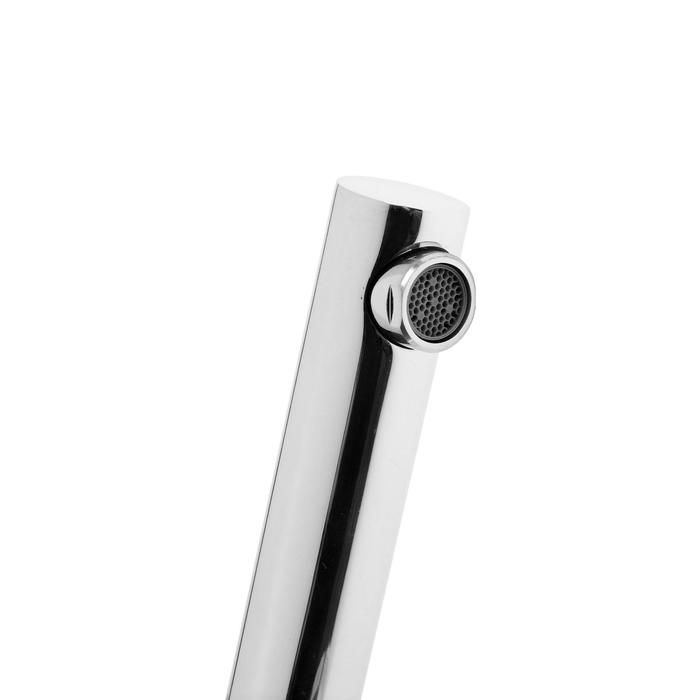 Смеситель для раковины Accoona A90121, нажимной, латунь, картридж 35 мм, хром Смеситель для раковины Accoona A90121, нажимной, латунь, картридж 35 мм, хром