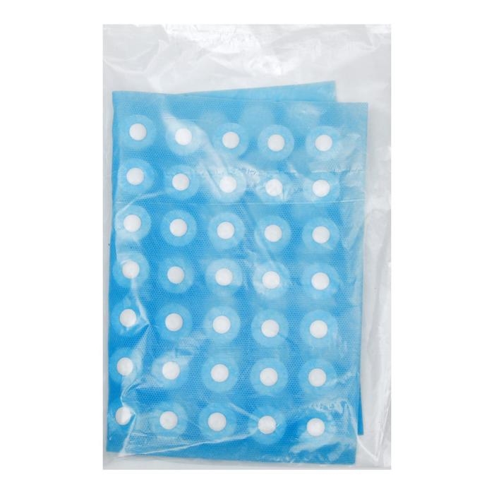 Аппликатор Аппликатор "Кузнецова", 70 колючек, спанбонд, 23 х 32 см, голубой.