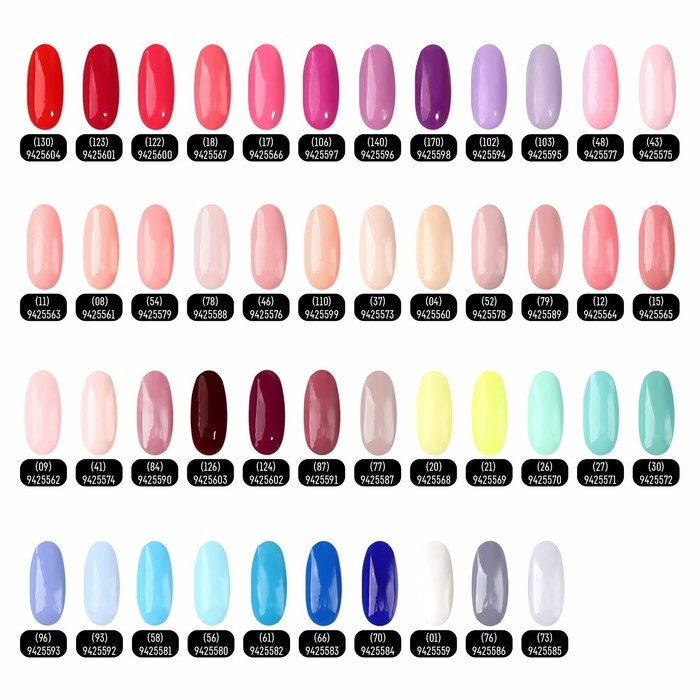 Гель лак для ногтей, «CLASSIC COLORS», 3-х фазный, 8мл, LED/UV, цвет облачно-розовый (52)