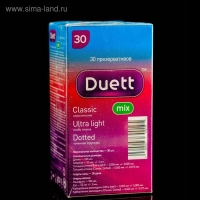 Презервативы DUETT Mix 30 шт.