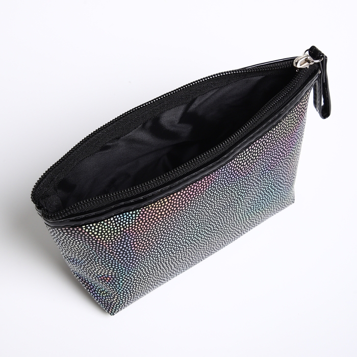 Косметичка на молнии, цвет чёрный Косметичка на молнии, цвет чёрный
