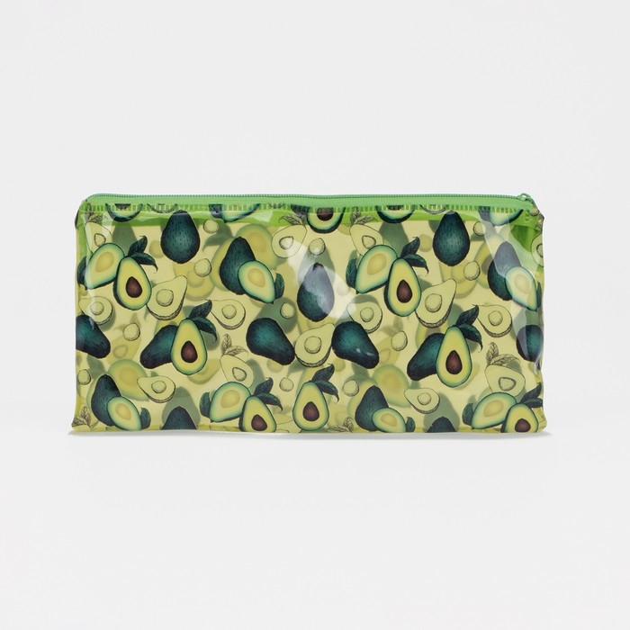 Косметичка на молнии, цвет зелёный Косметичка на молнии, цвет зелёный