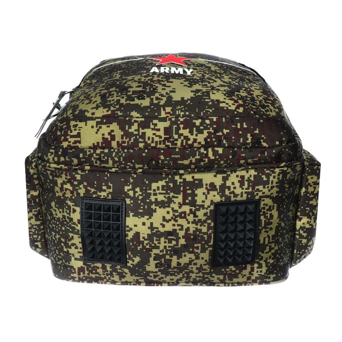 Рюкзак школьный Bruno Visconti "Милитари. Army", 40 х 30 х 19 см, эргономичная спинка