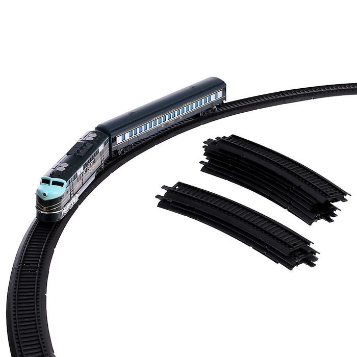 Железная дорога &laquo;Экспресс&raquo;, со световыми эффектами, протяжённость пути 3,6 м