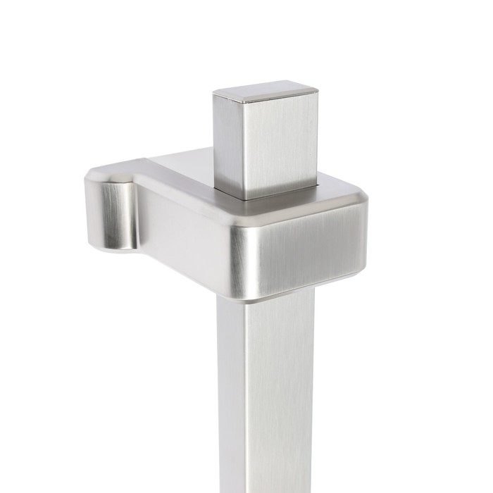 Набор для душа ZEIN S1001, квадратный, стойка, держатель, нержавеющая сталь, сатин Набор для душа ZEIN S1001, квадратный, стойка, держатель, нержавеющая сталь, сатин